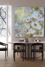 Indlæs billede til gallerivisning ‘Gyldne Skyer’ 100*100 cm