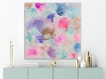 Indlæs billede til gallerivisning ‘Cherry Sky' 100*100 cm