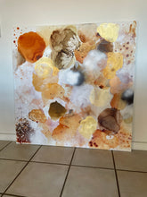 Indlæs billede til gallerivisning ‘Golden Sky’ 100*100 cm