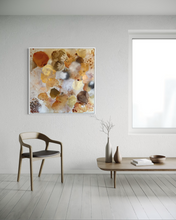 Indlæs billede til gallerivisning ‘Golden Sky’ 100*100 cm
