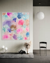 Indlæs billede til gallerivisning ‘Cherry Sky' 100*100 cm