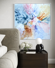 Indlæs billede til gallerivisning ‘Blossom II’ 100*100 (*4 cm)