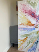 Indlæs billede til gallerivisning ‘Livskraft’ 100*140 - incl hvid ramme