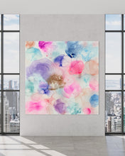 Indlæs billede til gallerivisning ‘Cherry Sky' 100*100 cm