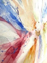 Indlæs billede til gallerivisning ‘Livskraft’ 100*140 - incl hvid ramme