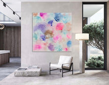 Indlæs billede til gallerivisning ‘Cherry Sky' 100*100 cm