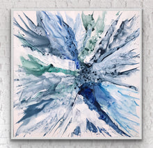 Indlæs billede til gallerivisning ‘Sparkling II’ 120*120 cm