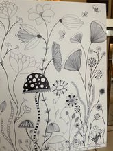 Indlæs billede til gallerivisning ‘Blomstereng’ 80*80 cm
