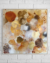 Indlæs billede til gallerivisning ‘Golden Sky’ 100*100 cm
